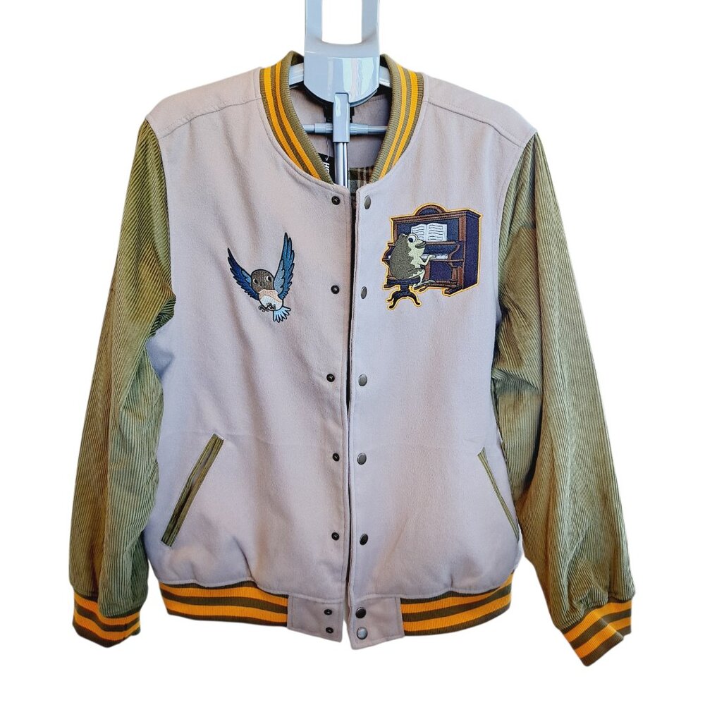 Cartoon Network Over the Garden Wall Icons Characters Varsity Jacket Size XL - Picture 5 of 16